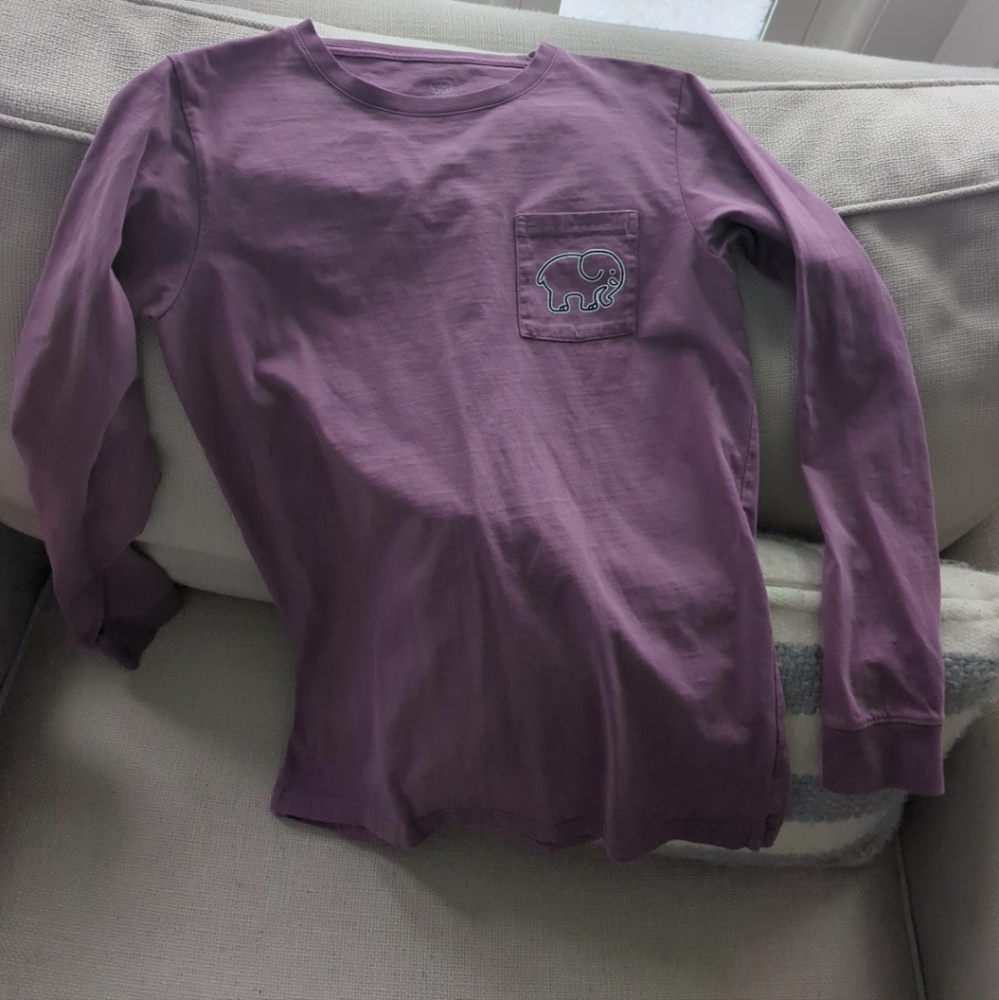 Ivory Ella size xs purple long sleeve. NWOT.